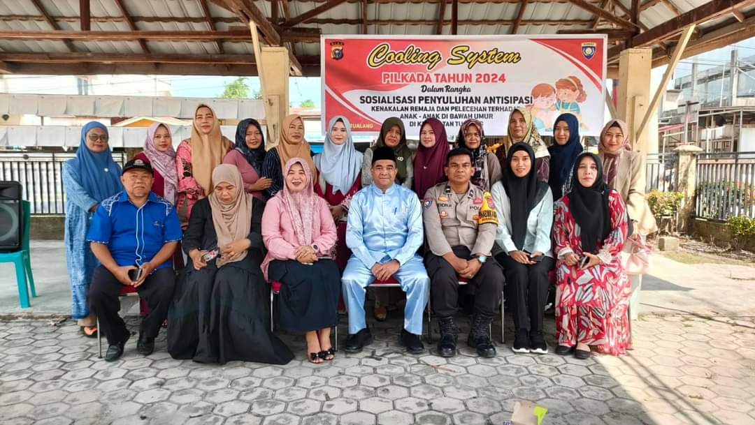 Bhabinkamtibmas Perawang Barat Sosialisasikan Pencegahan Hoaks dan Kenakalan Remaja