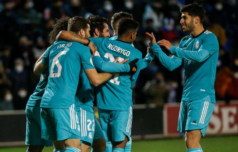 Kalahkan Alcoyano, Real Madrid ke 16 Besar Piala Raja