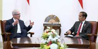 Jokowi Tawari Apple Investasi Smart City di IKN