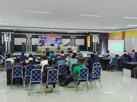 Satres Narkoba Ajak ASN dan Honorer Disnaker Inhu Sukseskan Pemilu 2024