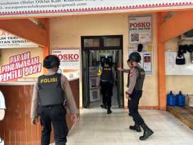 Satgas Preventif Polres Kuansing Patroli R2 untuk Jaga Kondusivitas Jelang Pemilu 2024