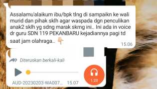 Kabar Upaya Penculikan Siswa di Pekanbaru Hoax, Polisi : Sudah Dicek, Situasi Baik-Baik Saja