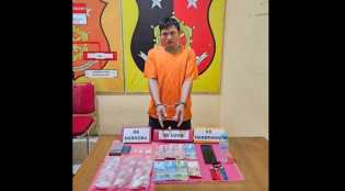 Polsek Rimba Melintang Ringkus Pengedar Sabu di Seremban Jaya Rohil