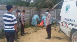 Warga Bathin Solapan di Riau Digegerkan Temuan Mayat Tanpa Identitas