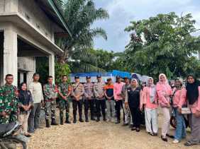 Polsek Jajaran Polres Kuansing Amankan Kampanye Paslon Cabup-Cawabup dalam Rangka Cooling System Pilkada 2024