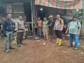 Kapolsek TPTM Lakukan Patroli Cegah Karhutla dan Serukan Pilkada Damai di Tengah Cuaca Ekstrem