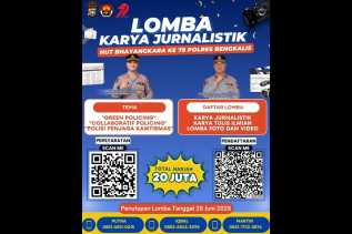 Polres Bengkalis Perpanjang Batas Akhir Lomba Karya Jurnalistik Sambut HUT Bhayangkara ke-79