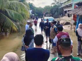 Sungai Kuantan Kembali Meluap, Bupati Ingatkan Warga Bantaran Sungai Siaga
