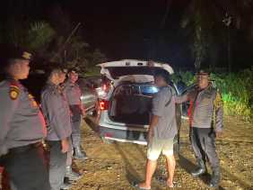 Polsek Singingi Hilir Gelar Patroli dan Razia Gabungan untuk Pengamanan Pilkada 2024