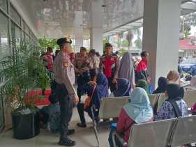 Samapta Polres Kampar: Pilihan Boleh Beda, Persatuan Tetap Dijaga