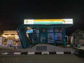 Gandeng Swasta, Sejumlah Halte Bus TMP Selesai Dilakukan Peremajaan Tanpa APBD