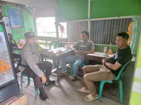 Polsek Batang Tuaka Edukasi Masyarakat Pemilu Damai 2024