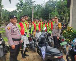 Kapolsek Kempas Ajak Komunitas Kesenian Kuda Lumping Sukseskan Pilkada