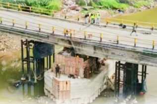 Jembatan Ujungbatu Akan Kembali Bisa Dilalui, Warga Ucapkan Syukur dan Apresiasi Upaya Pemerintah