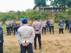 Polres Inhil Patroli Skala Besar, Jaga Kondusivitas Pasca Pilkada