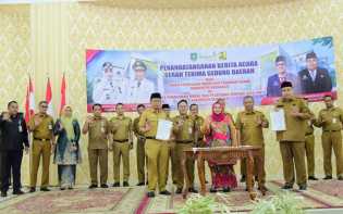 Wujudkan Mall Pelayanan Publik Terbesar di Indonesia, Gedung Daerah Diserahterimakan ke DPMPTSP