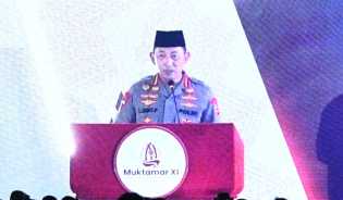 Kapolri Buka Muktamar XI Hima Persis, Bupati Bengkalis Dorong Kader Jadi Agen Perubahan