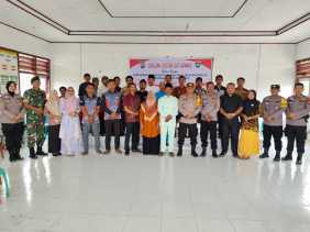 Polres Rokan Hulu Sosialisasikan Program Cooling System untuk Pilkada 2024 di Desa Pasir Agung
