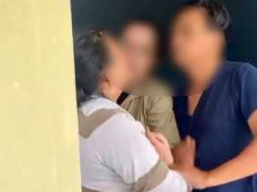 Viral di Medsos, Istri Sah Grebek Suami Bersama Wanita Lain di Duri