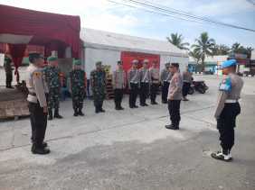 Polsek Tambang Gelar Apel Pos Pengamanan Natal 2024 dan Tahun Baru 2025