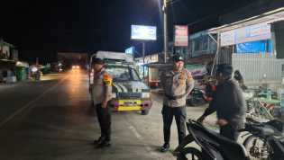 Polsek Kempas Tingkatkan Patroli Jelang Hari Pencoblosan Pilkada