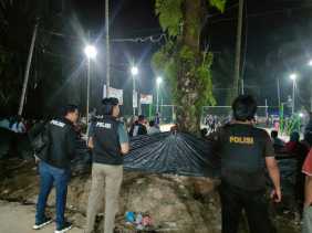 Polsek Kemuning Gencar Patroli 3C di Titik Keramaian Jelang Pilkada Damai