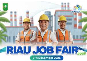 Digelar Tiga Hari, Ribuan Lowongan Kerja akan Dibuka Pada Riau Job Fair 2025