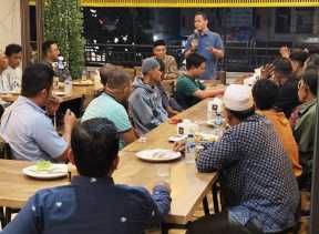 Gencar Solidkan Lumbung Suara, Agung Nugroho Duduk Bersama Tokoh Masyarakat Rumbai