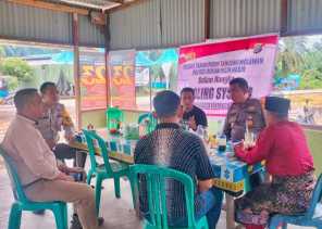 Kapolsek Tanah Putih Tanjung Melawan Dorong Pilkada Damai dan Cegah Hoaks serta Kampanye Hitam