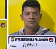Polda Riau Gagalkan Transaksi Narkoba di Hotel Pekanbaru, 2 Kg Sabu dan 1,8 Kg Heroin Disita