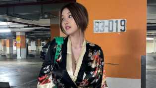 5 Potret Anastasya Khosasih Pakai Kimono, Makin Gemesin!