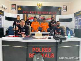 Pelaku Pembunuhan IRT di Bengkalis Diringkus, Dua dari Empat Tersangka Masih di Bawah Umur