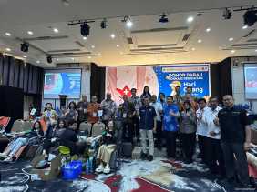 Gandeng IKPTB, Kemenkeu Riau Gelar Donor Darah Peringati Hari Oeang ke-79