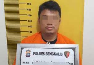 Satresnarkoba Bengkalis Tangkap Pemuda Pengangguran Edarkan Narkoba