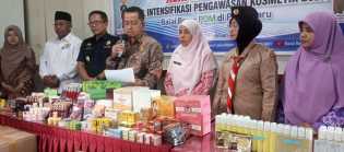 BBPOM Pekanbaru Sita Ribuan Kosmetik Ilegal dan Obat Tanpa Izin