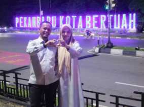 Wali Kota Pekanbaru Ajak Warga Jaga Taman Kota di Simpang Tiga: 'Ini Wajah Kota Kita'