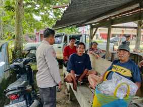 Begini Cara Polsek LBJ Ciptakan Harkamtibmas Pemilu Damai