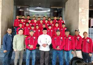 Tim Sepak Bola Pelajar Riau Wakili Indonesia di Borneo Football Cup Malaysia