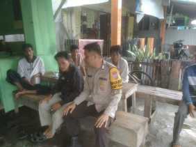 Polsek Sungai Batang Intensifkan Patroli Dialogis Bhabinkamtibmas di Desa Benteng Utara