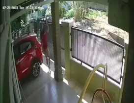 Viral Aksi Pencurian Sepeda Terekam CCTv, Pelaku Pakai Mobil Avanza