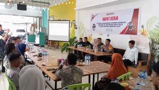 Panwascam Bukit Batu dan Polsek Tingkatkan Sinergi Jelang Kampanye Pilkada 2024