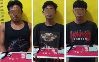 3 Pria di Inhu Diciduk Polisi, Kedapatan Edarkan Sabu