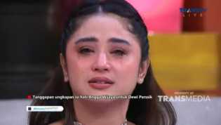 Menangis, Dewi Perssik Sampaikan Pesan Ini untuk Angga Wijaya