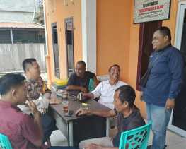 Bhabinkamtibmas Desa Kuala Alam Tingkatkan Patroli Menjelang Pemilukada 2024