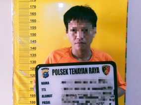 Polsek Tenayan Tangkap Pelaku Narkotika di Decost 45 Syariah