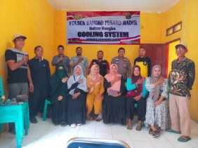 Polsek Bangko Pusako Gelar Cooling System Pilkada Damai 2024