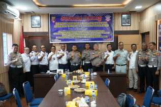 Korlantas Polri Sambangi Ditlantas Polda Riau, Ini Agendanya