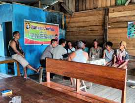 Polsek Bangko Pusako Gelar Jumat Curhat, Warga Sampaikan Keluhan Kamtibmas