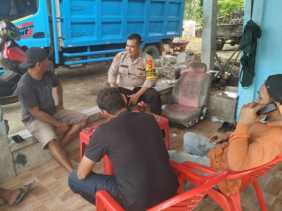 Polsek TPTM Sukseskan Pilkada 2024 dengan Cooling System, Sambangi Warga Rantau Bais