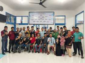 Dihadiri Kadiskominfotik, PWI Bengkalis Gelar Bagi Takjil dan Buka Bersama  